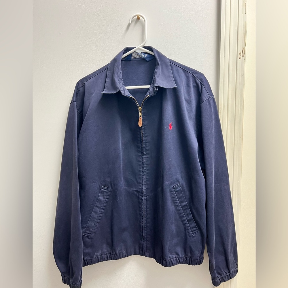 Vintage Navy Polo by Ralph Lauren coat - adult Medium